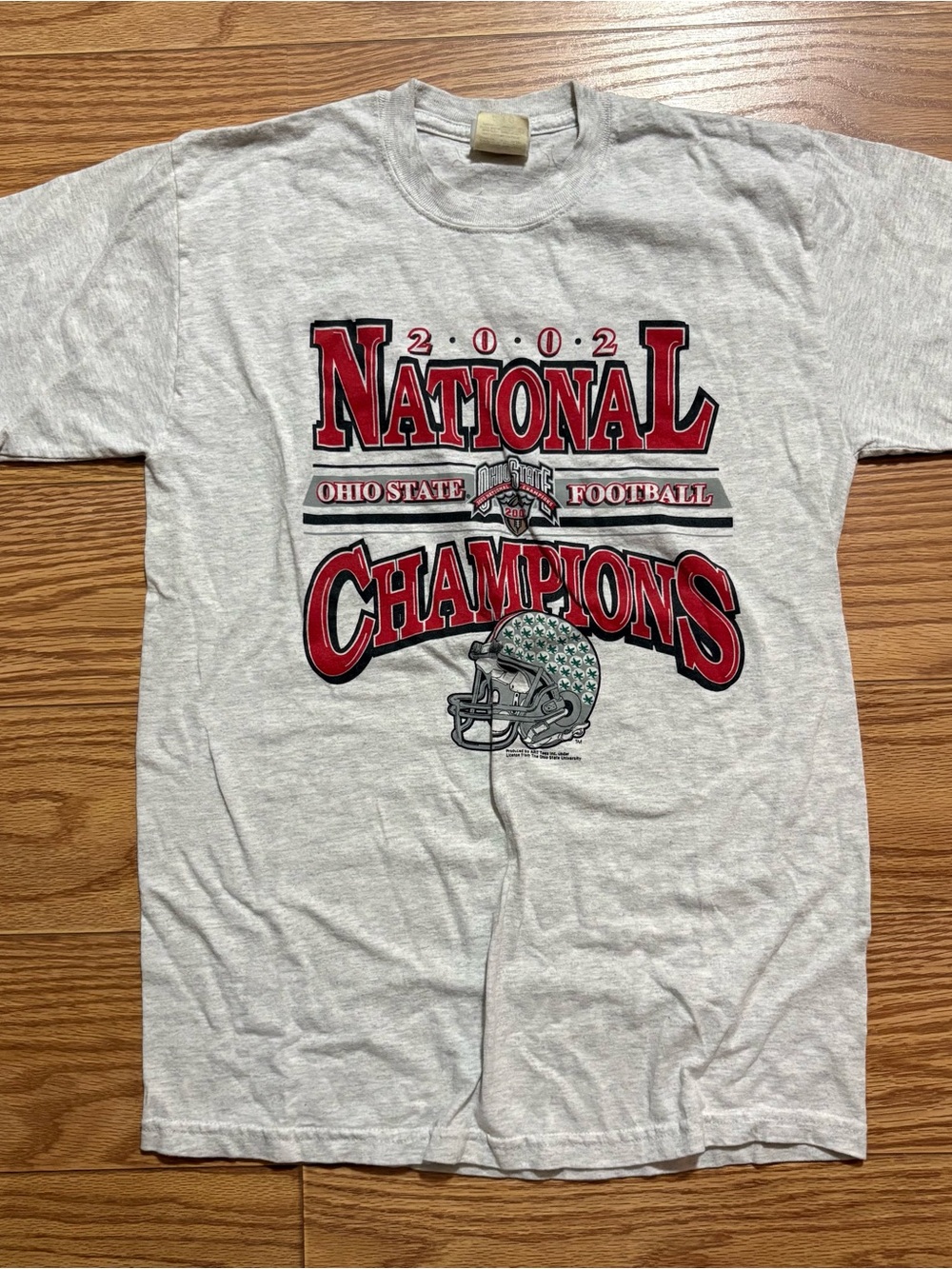 Vintage 2002 NCAA OSU Ohio State Buckeyes Champions Shirt Medium